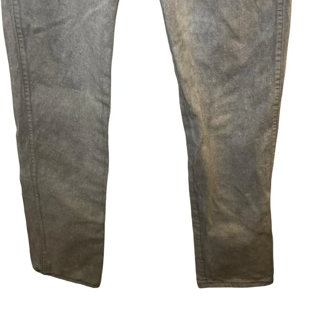 Vintage 70s/80s Gray Stone Wash Wrangler Jeans Straight Leg Mens Size 30x34